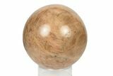 Polished Peach Moonstone Sphere - Madagascar #252024-1